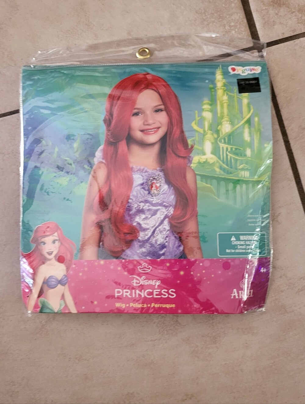 Girls Ariel Little Mermaid Wig